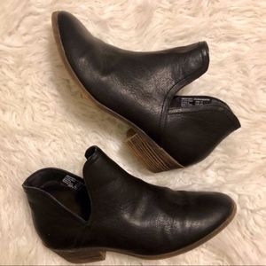 Black Ankle Boots- Size 11